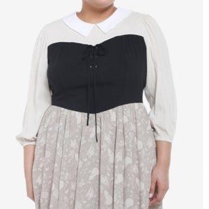 Hot Topic Disney Princess Briar Rose Aurora Peasant Dress Plus Size (2) SOLD OUT